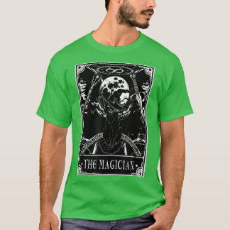 Camiseta Halloween A Magia Tarot Assustadora Bruxa Negra