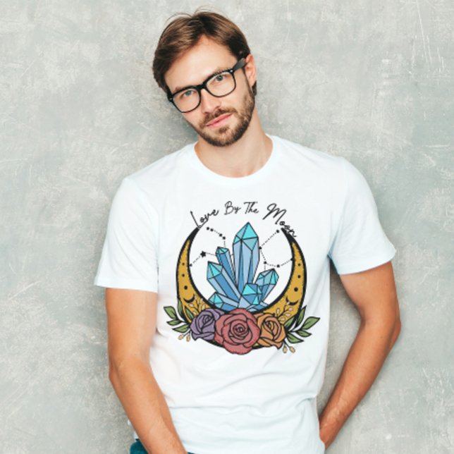 CAMISETA HALLOWEEN AMOR PELA LUA CELESTIAL (Criador carregado)