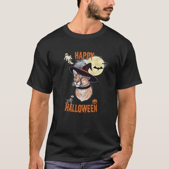 Camiseta halloween animals (Frente)