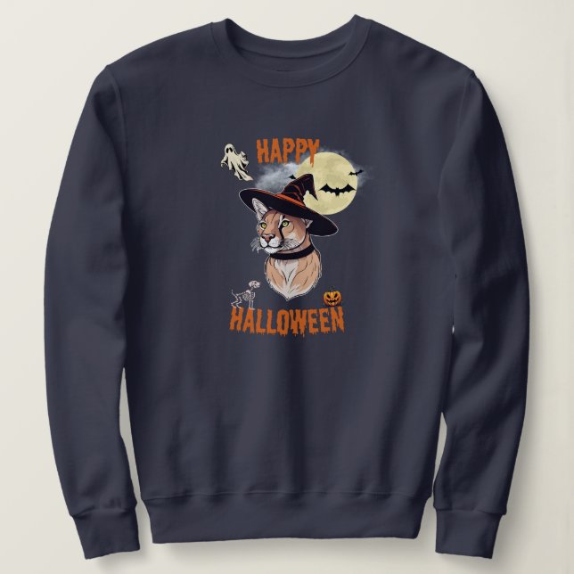 Camiseta halloween animals (Frente do Design)
