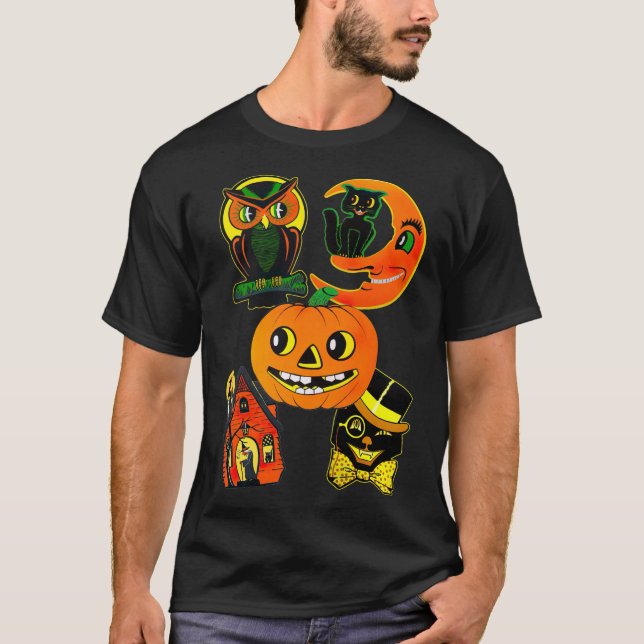 Camiseta Halloween Antigo (Frente)