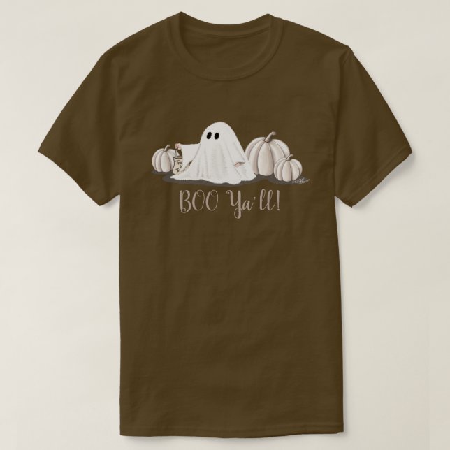 Camiseta Halloween ao Estilo Sulista (Frente do Design)