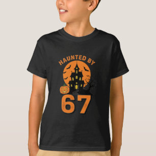 Camiseta Halloween Assombrado 67 Seis Sete Meme 1 (1)