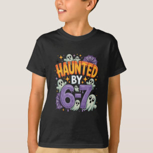 Camiseta Halloween Assombrado 67 Seis Sete Meme 1 (25)
