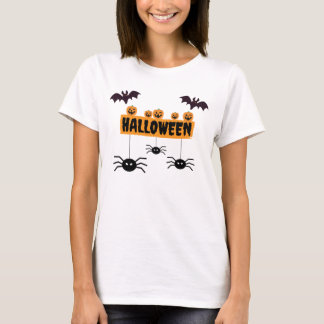 Camiseta Halloween assustador