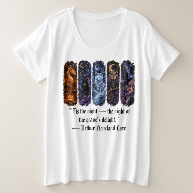Camiseta Halloween Assustador (Frente do Design)