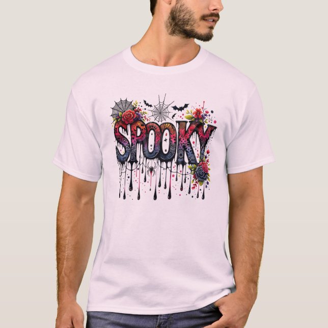 Camiseta Halloween Assustador (Frente)