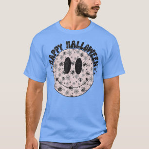 Camiseta Halloween Assustador Face Pumpkin 60s 70 Hallowe