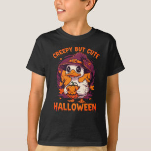 Camiseta Halloween assustador, mas bonito