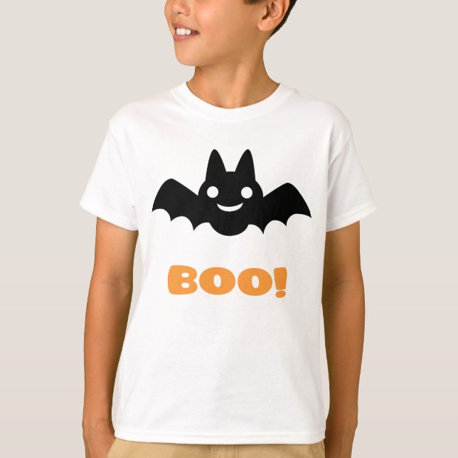 Camiseta Halloween Bat (Frente)