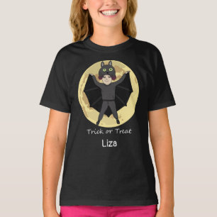 Camiseta Halloween Bat Costume
