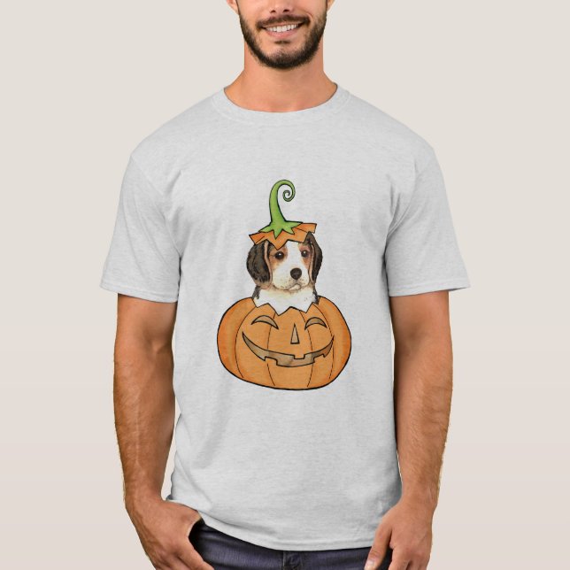 Camiseta Halloween Beagle (Frente)