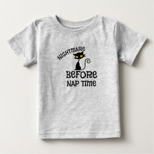 Camiseta Halloween Black Cat Baby Fine Jersey T Shirt