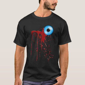 CAMISETA HALLOWEEN BLOOD EYE SCARCE COSTUME DECO WOMENTE HO