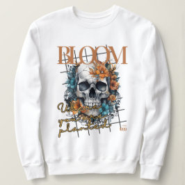 Camiseta Halloween Bloom Skull