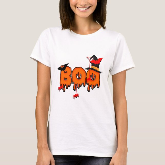 Camiseta HALLOWEEN Boo             (Frente)