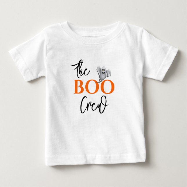 Camiseta Halloween BOO Crew (Frente)