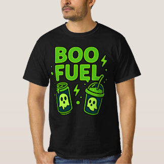 Camiseta Halloween Boo Fuel Roupas assustadoras Unisex