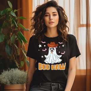 CAMISETA HALLOWEEN BOO HAW WILL WEST COWBOY GHOST