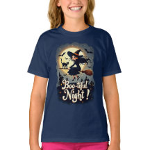 Halloween - Boo Linda Noite - Bruxa numa Broom