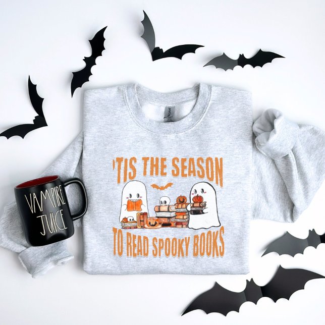 Camiseta Halloween Bookie, Reader, Book Lover (Criador carregado)