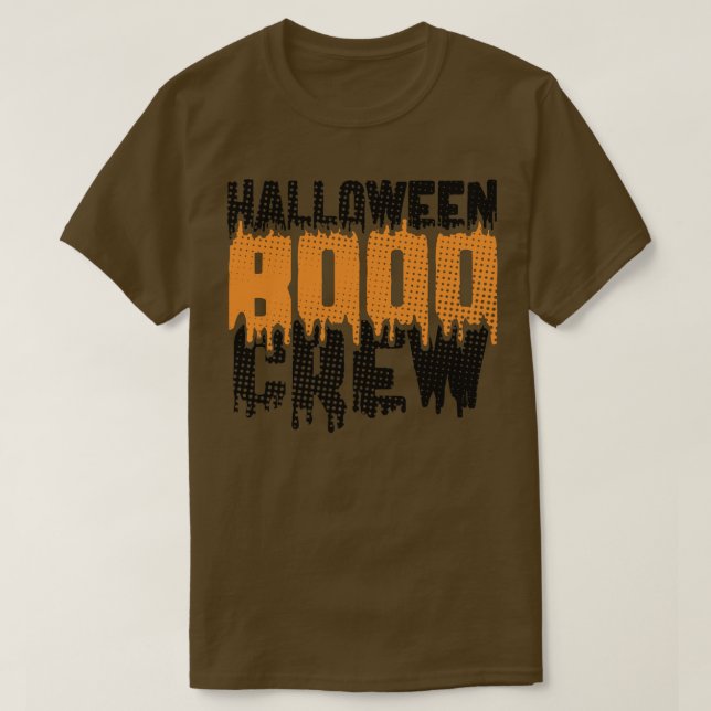 Camiseta Halloween Booo Crew (Frente do Design)