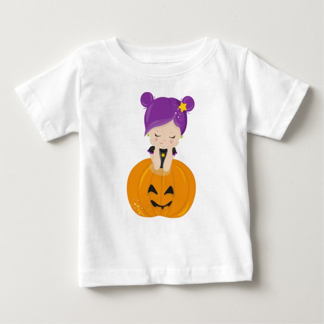 Camiseta Halloween, Bruxa, Abóbora, Boo, Truque Ou Tratamen (Frente)