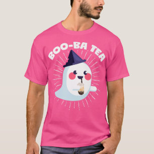 Camiseta Halloween Bubble Tea Ghost Boo-Ba Tea Costume