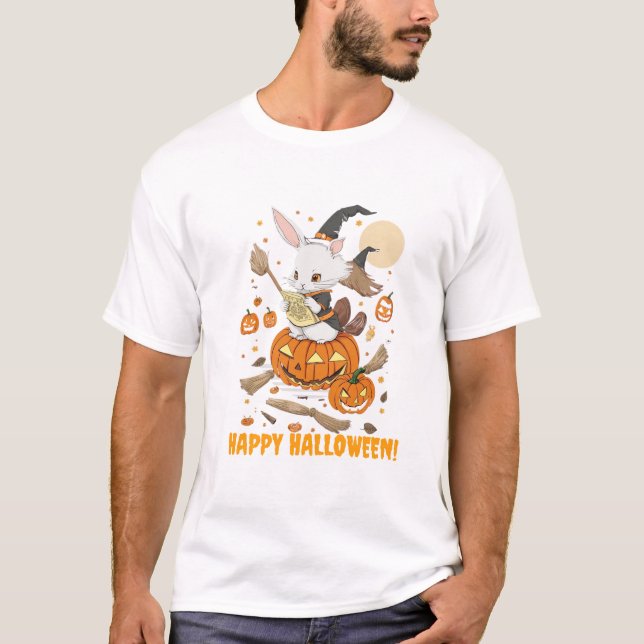 Camiseta Halloween Bunny (Frente)