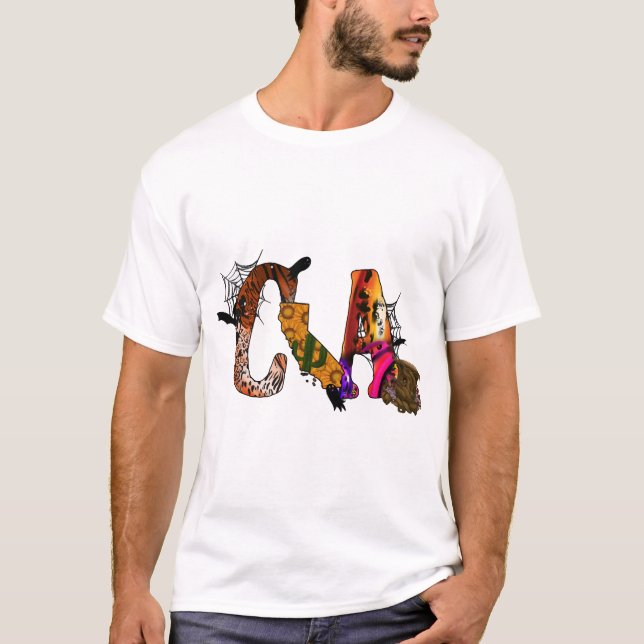 Camiseta Halloween Califórnia (Frente)