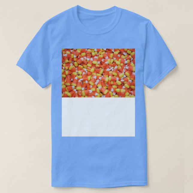 Camiseta Halloween Candy Corn (Frente do Design)