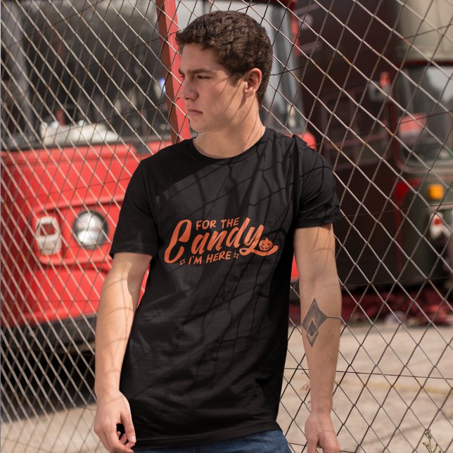 Camiseta Halloween Candy Hunter (Criador carregado)