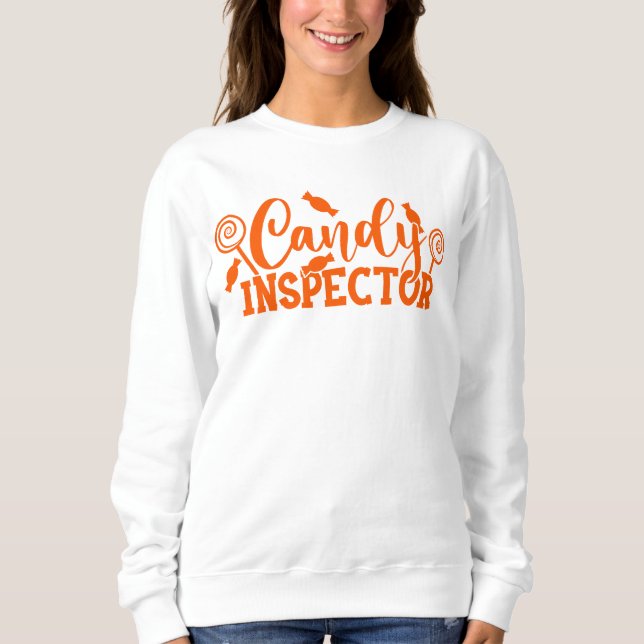 Camiseta Halloween Candy Inspetor (Frente)
