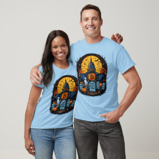 Camiseta Halloween Capitólio Bitmoney Cryptocurrency