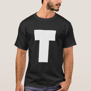 Camiseta Halloween Carnival Group Costume Green - Letra T