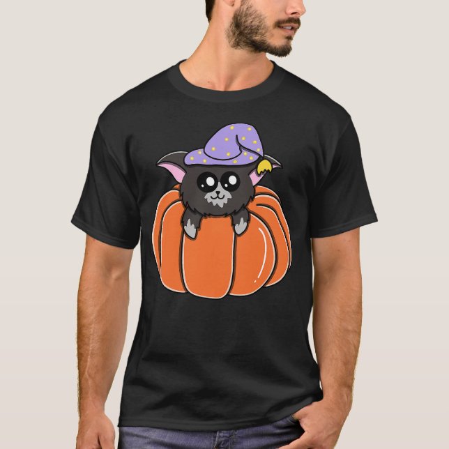 Camiseta Halloween cat (Frente)