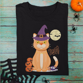 Camiseta Halloween Cat Lover