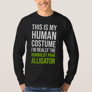 Camiseta Halloween Chicago Humboldt Park Alligator Costume