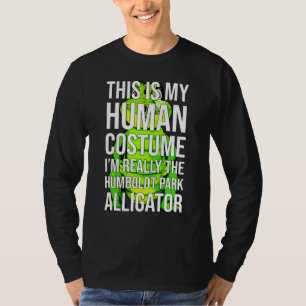 Camiseta Halloween Chicago Humboldt Park Alligator Costume
