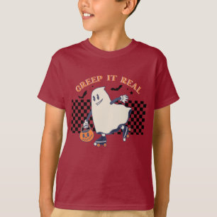 Camiseta Halloween Chorei a sério