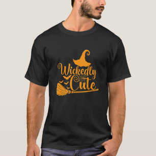 Camiseta Halloween Cobweb E Bruxa Mal Bonitas