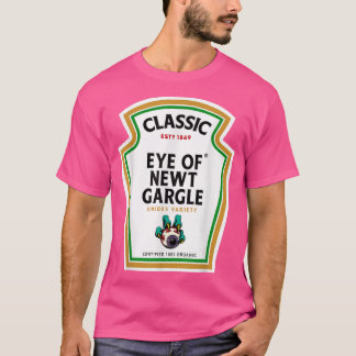 Camiseta Halloween Condiment Bottle - Eye Of Newt Gargle Po