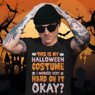 Camiseta Halloween Costume Engraçado