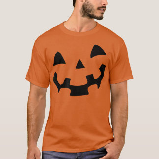 Camiseta Halloween Costume Jack O' Lantern Pumpkin Face Wom