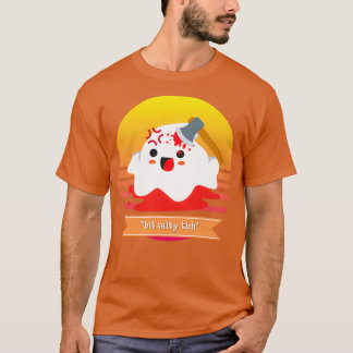 Camiseta Halloween Cute Ghost Bit Salty TBH