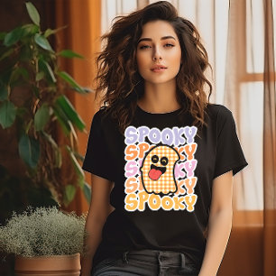 CAMISETA HALLOWEEN CUTE RETRO SPOOKST