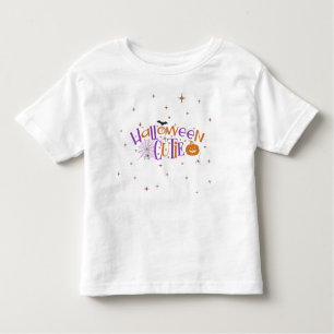 Camiseta Halloween Cutie - Pumpkin Bat Spider Web