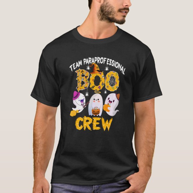Camiseta Halloween da Bruxa de Halloween, Equipe Paraprofis (Frente)