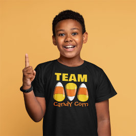Camiseta Halloween da Equipe Candy Corn