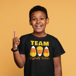 Camiseta Halloween da Equipe Candy Corn